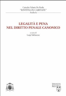 Legalità e Pena nel Diritto Penale Canonico - Urbaniana University Press